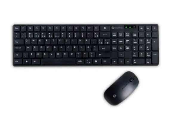 Kit Teclado e mouse sem fio - Loja Fib Soluções